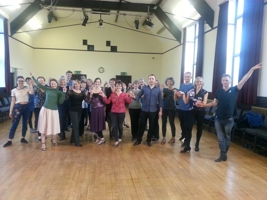 Students at dance workshop held in Kendal
