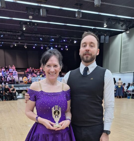 Marie and James close up